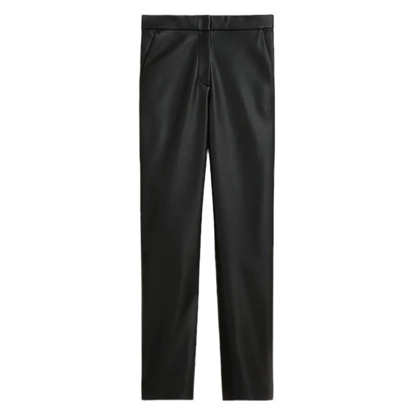 J. Crew Kate Faux Leather Straight-Leg Pant - Picture 5 of 16